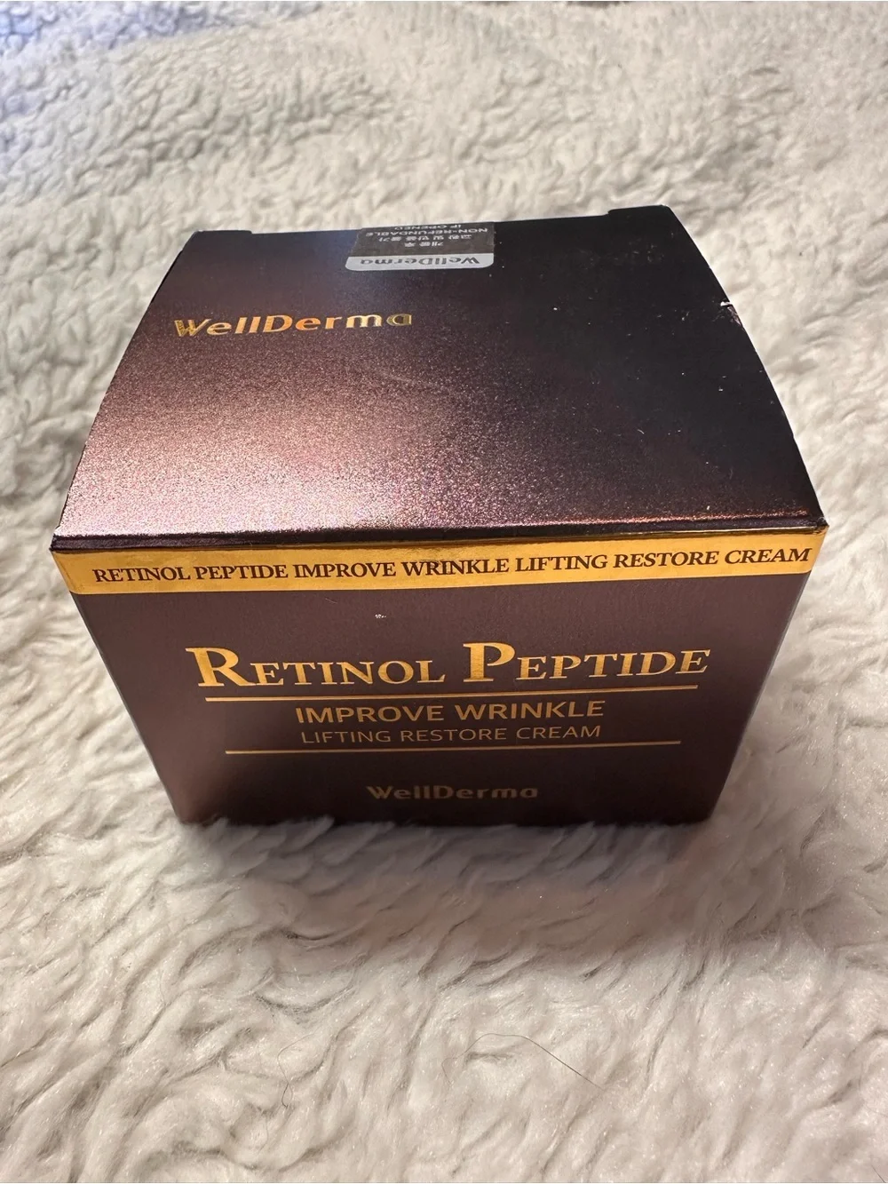 WELLDERMA Retinol Peptide Restore Cream Korean Skincare $25 New In Box